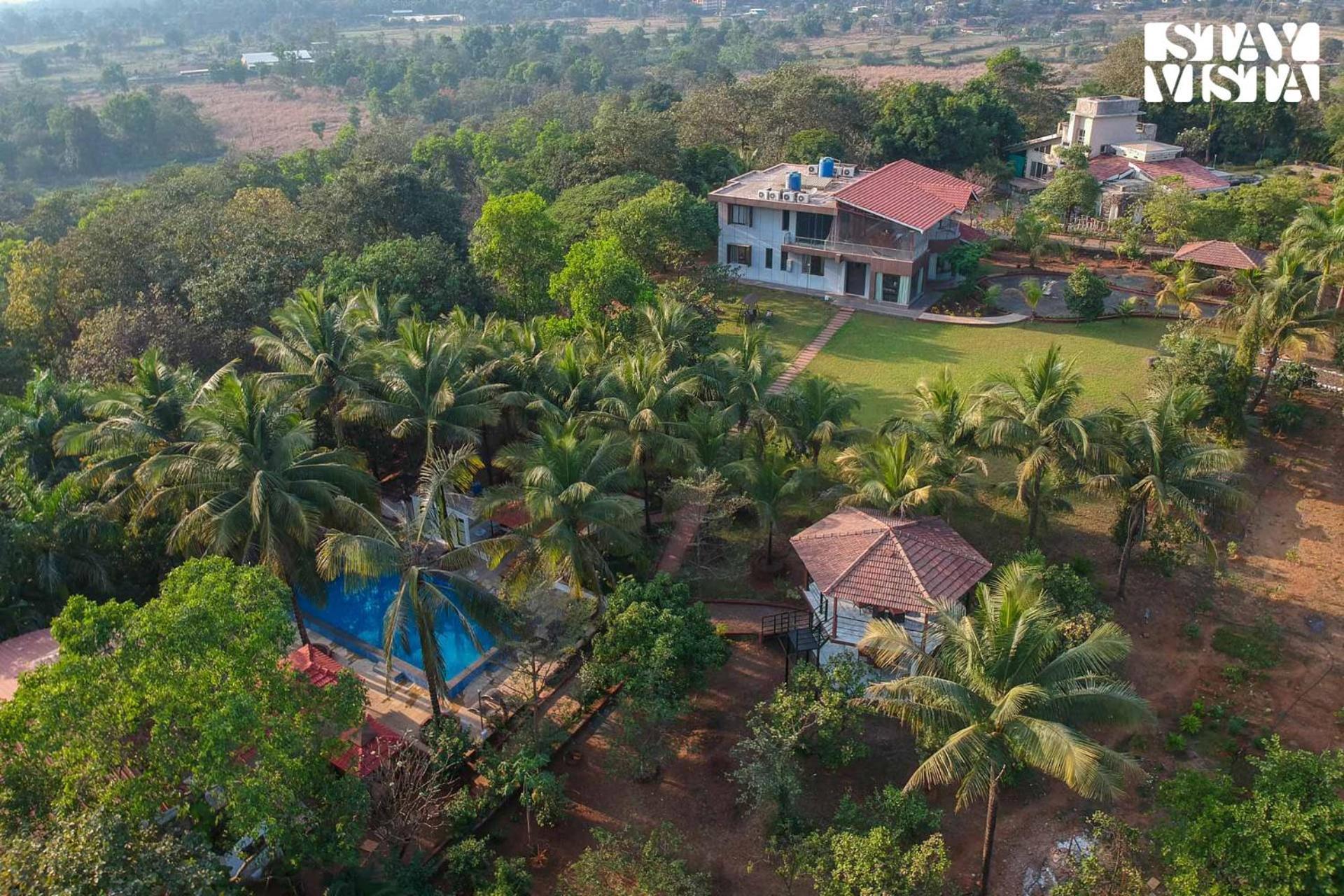 Stayvista'S Firefly Mountain Retreat - Villa With Private Pool, Gazebo & Terrace Karjat Esterno foto