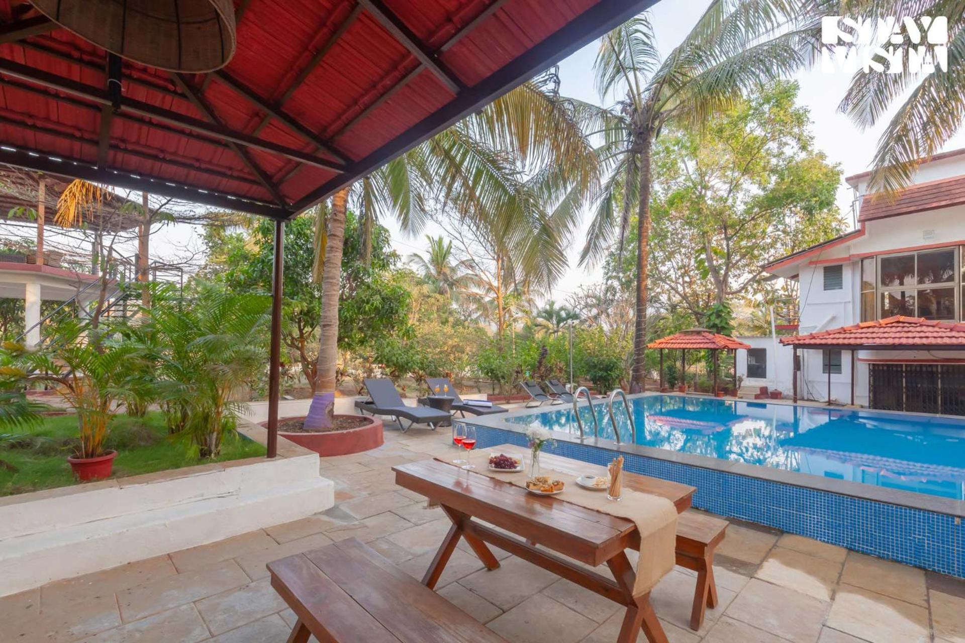 Stayvista'S Firefly Mountain Retreat - Villa With Private Pool, Gazebo & Terrace Karjat Esterno foto