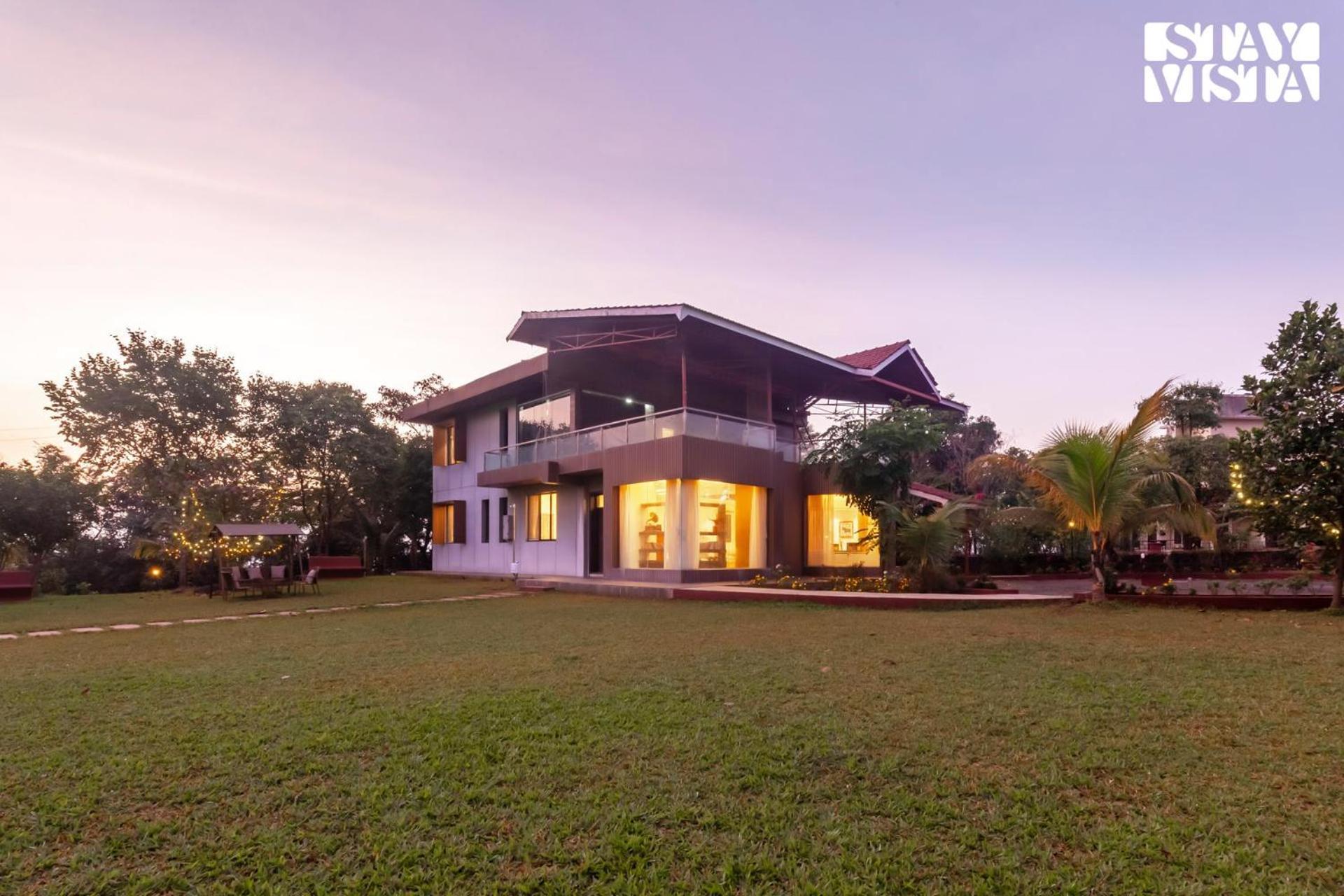 Stayvista'S Firefly Mountain Retreat - Villa With Private Pool, Gazebo & Terrace Karjat Esterno foto