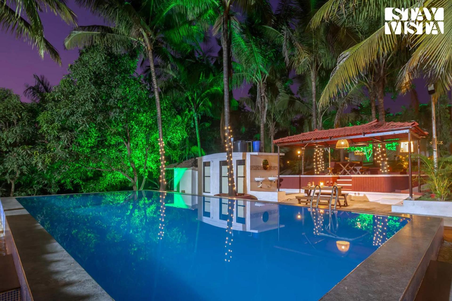 Stayvista'S Firefly Mountain Retreat - Villa With Private Pool, Gazebo & Terrace Karjat Esterno foto